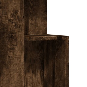 vidaXL Βοηθητικό Τραπέζι Καπνιστή Δρυς 35x35x60cm Επεξεργασμένο Ξύλο