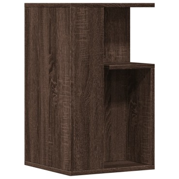 vidaXL Βοηθητικό Τραπέζι Καφέ Δρυς 35x35x60cm Επεξεργασμένο Ξύλο