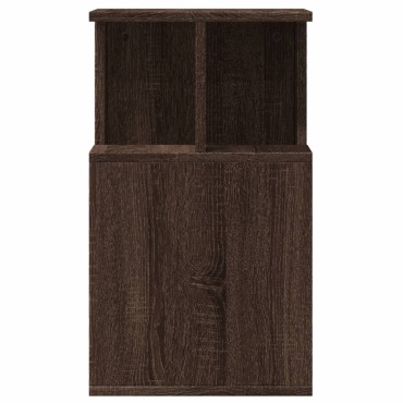 vidaXL Βοηθητικό Τραπέζι Καφέ Δρυς 35x35x60cm Επεξεργασμένο Ξύλο
