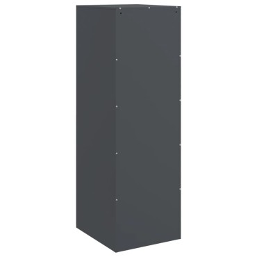 vidaXL Μπουφές Ανθρακί 34,5x39x107cm από Ατσάλι 1 τεμ.