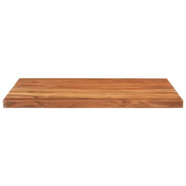 vidaXL Επιφάνεια Τραπεζιού Ορθογώνια 90x80x3,8cm Μασίφ Ξύλο Ακακίας 1 τεμ.
