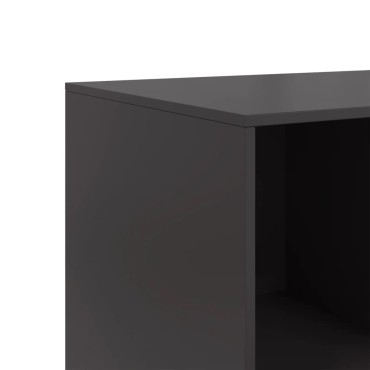 vidaXL Ντουλάπι Μαύρο 99x39x73cm από Ατσάλι 1 τεμ.
