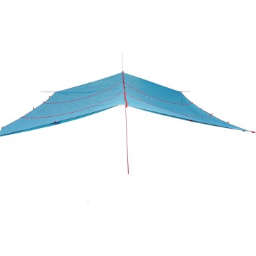 vidaXL Μουσαμάς Κάμπινγκ Αδιάβροχος Μπλε 420x440 εκ.
