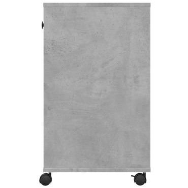 vidaXL Βάση Εκτυπωτή με Ρόδες Γκρι Σκυρ. 60x40x68,5 εκ.
