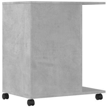 vidaXL Βάση Εκτυπωτή με Ρόδες Γκρι Σκυρ. 60x40x68,5 εκ.