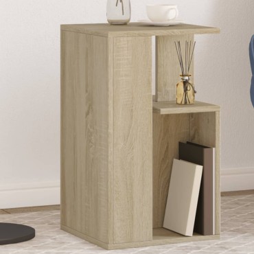 vidaXL Βοηθητικό Τραπέζι Sonoma Δρυς 35x35x60cm Επεξεργασμένο Ξύλο