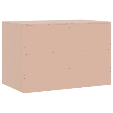 vidaXL Έπιπλο Τηλεόρασης Ροζ 67x39x44cm από Χάλυβα