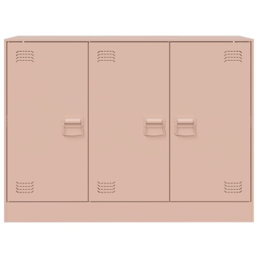 vidaXL Ντουλάπι Ροζ 99x39x73cm από Ατσάλι 1 τεμ.