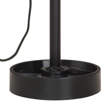 vidaXL Φωτιστικό Γραφείου 25 W Αντικέ Κόκκινο 15x15x55 εκ. Ε27