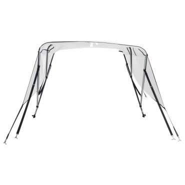vidaXL Τέντα Σκάφους με 4 Αψίδες Τοιχώματα 243x(230-244)x137 εκ.