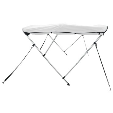 vidaXL Τέντα Σκάφους με 4 Αψίδες Τοιχώματα 243x(230-244)x137 εκ.