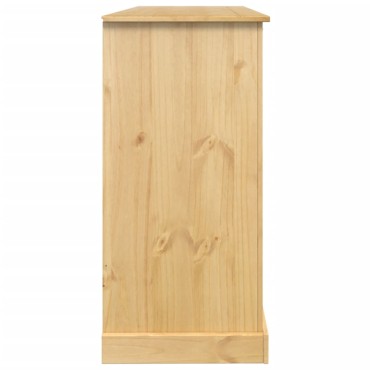 vidaXL Κάβα Κρασιών Corona 107,5x51x105,5cm από Μασίφ Ξύλο Πεύκου 1 τεμ.