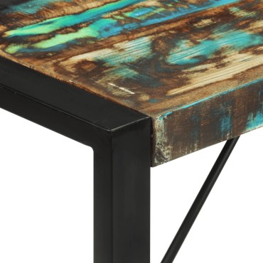 vidaXL Τραπεζαρία 120x55x76cm από Μασίφ Ανακυκλωμένο Ξύλο 1 τεμ.