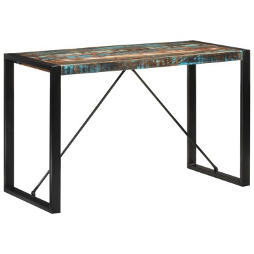 vidaXL Τραπεζαρία 120x55x76cm από Μασίφ Ανακυκλωμένο Ξύλο 1 τεμ.
