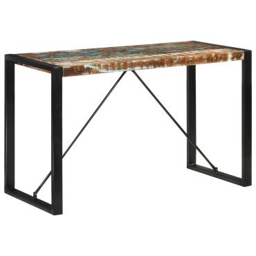 vidaXL Τραπεζαρία 120x55x76cm από Μασίφ Ανακυκλωμένο Ξύλο 1 τεμ.