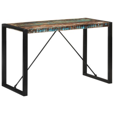 vidaXL Τραπεζαρία 120x55x76cm από Μασίφ Ανακυκλωμένο Ξύλο 1 τεμ.