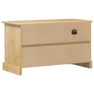 vidaXL Έπιπλο Τηλεόρασης Corona 100x45x58cm από Μασίφ Ξύλο Πεύκου