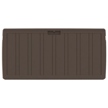 vidaXL Μπαούλο Αποθήκευσης Μαξιλαριών Καφέ 117x45,5x57,5 εκ. 270 Λίτρα