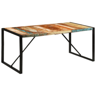 vidaXL Τραπεζαρία 175x90x76cm από Μασίφ Ανακυκλωμένο Ξύλο 1 τεμ.