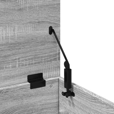 vidaXL Κουτί Αποθήκευσης Γκρι sonoma 40x42x46cm Επεξεργασμένο Ξύλο 1 τεμ.