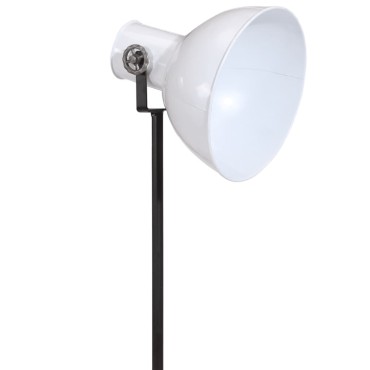 vidaXL Φωτιστικό Δαπέδου 25 W Λευκό 75x75x90-150 εκ. E27
