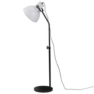 vidaXL Φωτιστικό Δαπέδου 25 W Λευκό 30x30x90-150 εκ. E27