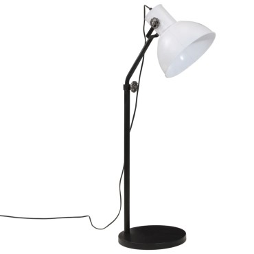 vidaXL Φωτιστικό Δαπέδου 25 W Λευκό 30x30x90-150 εκ. E27