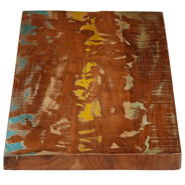 vidaXL Επιφάνεια Τραπεζιού Ορθογώνια 110x20x3,8cm Ανακυκλωμένο Ξύλο 1 τεμ.