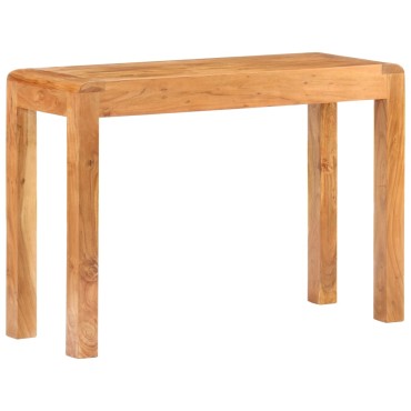 vidaXL Τραπέζι Κονσόλα 110x40x76cm Μασίφ Ξύλο Ακακίας Μελί Φινίρισμα 1 τεμ.
