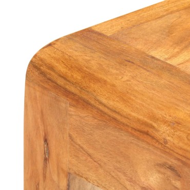 vidaXL Τραπέζι Κονσόλα 110x40x76cm Μασίφ Ξύλο Ακακίας Μελί Φινίρισμα 1 τεμ.
