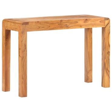 vidaXL Τραπέζι Κονσόλα 110x40x76cm Μασίφ Ξύλο Ακακίας Μελί Φινίρισμα 1 τεμ.