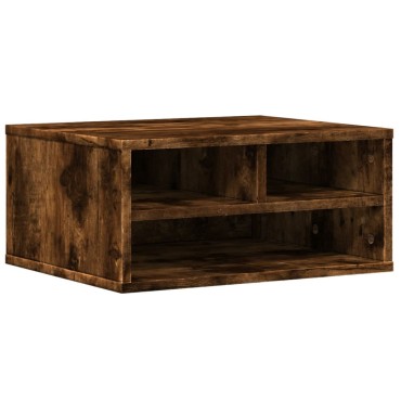 vidaXL Βάση Εκτυπωτή Καπνιστή Δρυς 49x40x22,5 εκ. Επεξεργασμένο Ξύλο