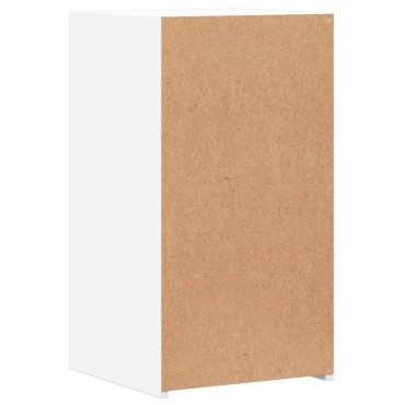 vidaXL Κομοδίνα 2 τεμ. Λευκά 35x34x65cm από Επεξεργασμένο Ξύλο