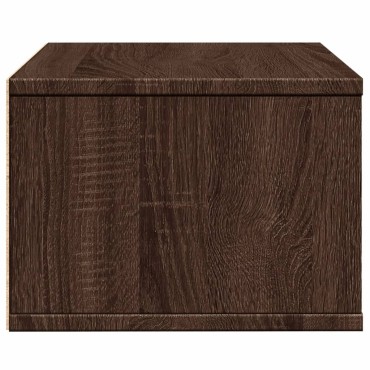 vidaXL Βάση Εκτυπωτή Καφέ Δρυς 40x32x22,5 εκ. από Επεξεργασμένο Ξύλο
