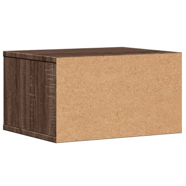 vidaXL Βάση Εκτυπωτή Καφέ Δρυς 40x32x22,5 εκ. από Επεξεργασμένο Ξύλο