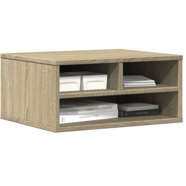 vidaXL Βάση Εκτυπωτή Sonoma Δρυς 49x40x22,5 εκ. από Επεξεργασμένο Ξύλο