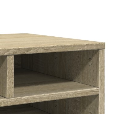 vidaXL Βάση Εκτυπωτή Sonoma Δρυς 49x40x22,5 εκ. από Επεξεργασμένο Ξύλο
