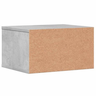 vidaXL Βάση Εκτυπωτή Γκρι Σκυρ. 40x32x22,5 εκ. από Επεξεργασμένο Ξύλο
