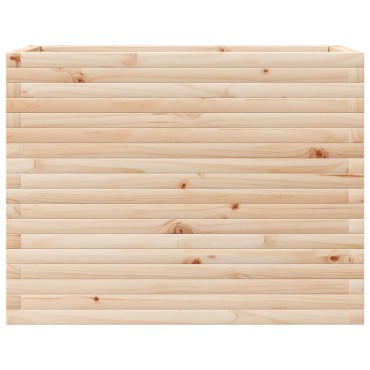 vidaXL Ζαρντινιέρα Κήπου 90x40x68,5 εκ από Μασίφ Ξύλο Πεύκου