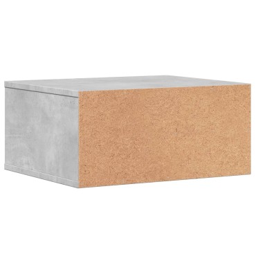 vidaXL Βάση Εκτυπωτή Γκρι Σκυρ. 49x40x22,5 εκ. από Επεξεργασμένο Ξύλο