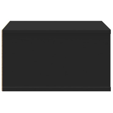 vidaXL Βάση Εκτυπωτή Μαύρη 49x40x22,5 εκ. από Επεξεργασμένο Ξύλο