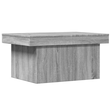 vidaXL Τραπεζάκι Σαλονιού Γκρι Sonoma 80x55x40cm Επεξεργασμένο Ξύλο 1 τεμ.