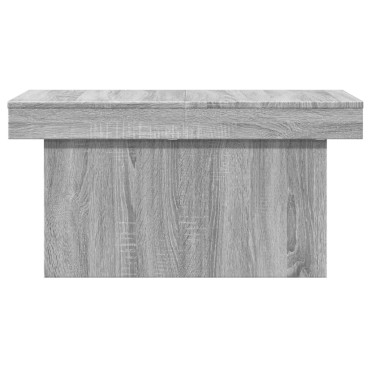 vidaXL Τραπεζάκι Σαλονιού Γκρι Sonoma 80x55x40cm Επεξεργασμένο Ξύλο 1 τεμ.