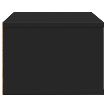 vidaXL Βάση Εκτυπωτή Μαύρη 40x32x22,5 εκ. από Επεξεργασμένο Ξύλο