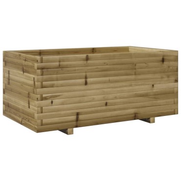 vidaXL Ζαρντινιέρα Κήπου 110x60x49,5 εκ. από Εμποτισμένο Ξύλο Πεύκου