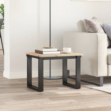 vidaXL Επιφάνεια Τραπεζιού Τετράγωνη 50x50x1,7cm Μασίφ Ξύλο Πεύκου 1 τεμ.