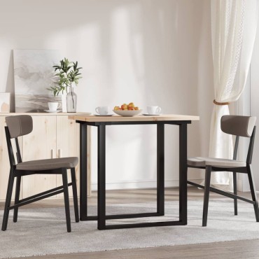 vidaXL Επιφάνεια Τραπεζιού Ορθογώνια 80x50x2,5cm Μασίφ Ξύλο Πεύκου 1 τεμ.
