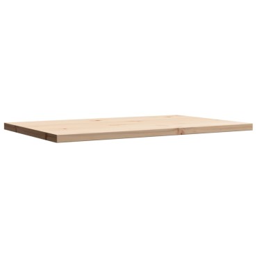 vidaXL Επιφάνεια Τραπεζιού Ορθογώνια 80x50x2,5cm Μασίφ Ξύλο Πεύκου 1 τεμ.