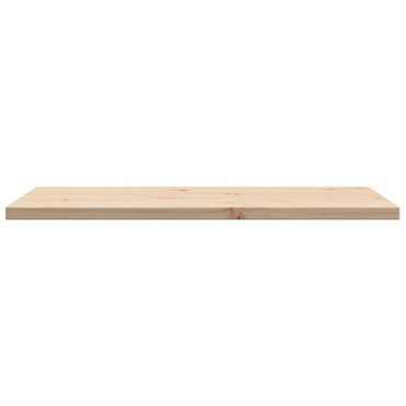 vidaXL Επιφάνεια Τραπεζιού Ορθογώνια 80x50x2,5cm Μασίφ Ξύλο Πεύκου 1 τεμ.