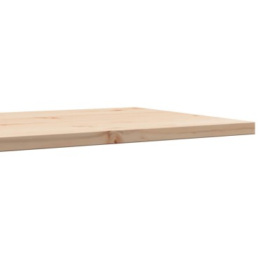 vidaXL Επιφάνεια Τραπεζιού Ορθογώνια 80x50x2,5cm Μασίφ Ξύλο Πεύκου 1 τεμ.